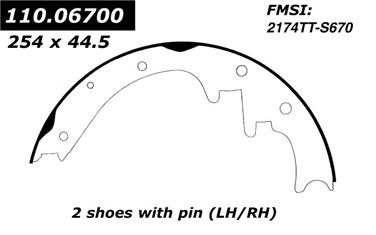 Drum Brake Shoe CE 111.06700