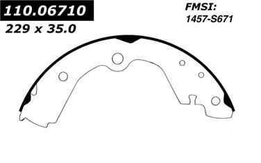 Drum Brake Shoe CE 111.06710