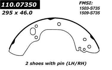 Drum Brake Shoe CE 111.07350