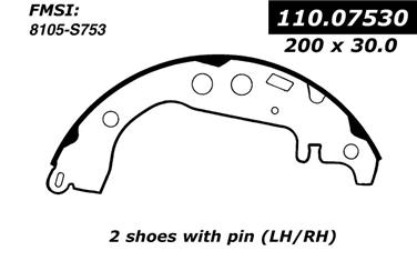 Drum Brake Shoe CE 111.07530