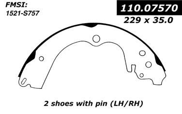 Drum Brake Shoe CE 111.07570