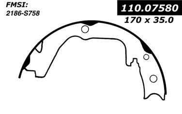 Parking Brake Shoe CE 111.07580