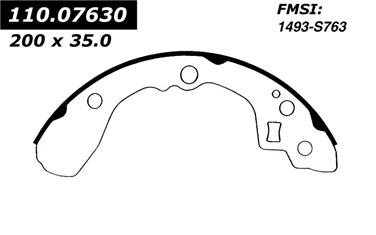 1995 Kia Sephia Drum Brake Shoe CE 111.07630