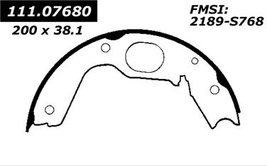 Parking Brake Shoe CE 111.07680