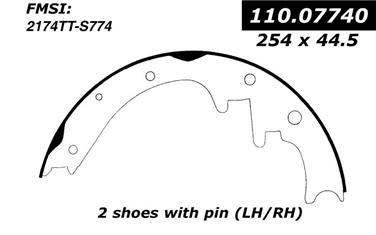 Drum Brake Shoe CE 111.07740