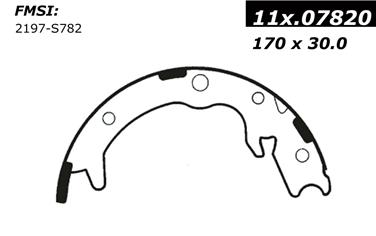 Parking Brake Shoe CE 111.07820