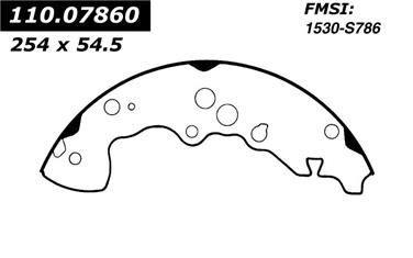 Drum Brake Shoe CE 111.07860