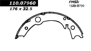 Parking Brake Shoe CE 111.07960