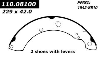 Drum Brake Shoe CE 111.08100