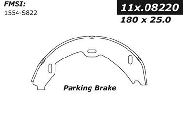 Parking Brake Shoe CE 111.08220