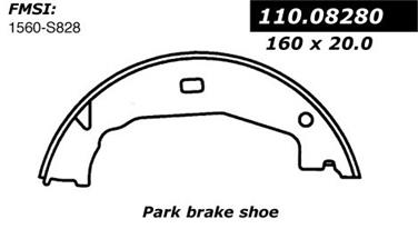 2003 BMW 325i Parking Brake Shoe CE 111.08280