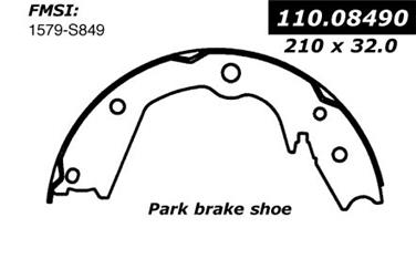 2007 Honda Pilot Parking Brake Shoe CE 111.08490