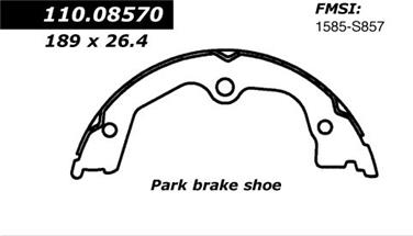 Parking Brake Shoe CE 111.08570