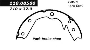 Parking Brake Shoe CE 111.08580