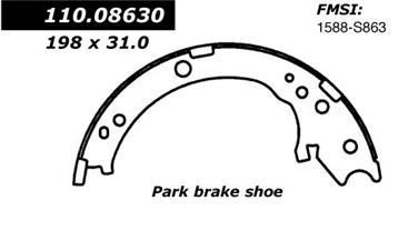 2006 Honda CR-V Parking Brake Shoe CE 111.08630