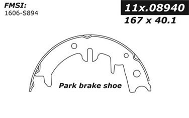 Parking Brake Shoe CE 111.08940