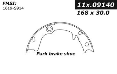 Parking Brake Shoe CE 111.09140