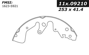 Drum Brake Shoe CE 111.09210