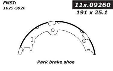 Parking Brake Shoe CE 111.09260