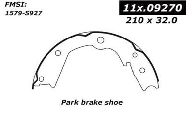 2009 Honda Pilot Parking Brake Shoe CE 111.09270