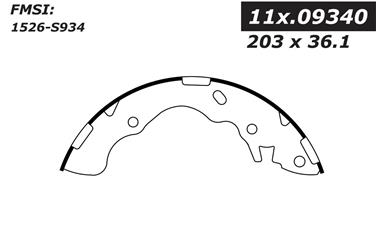 Drum Brake Shoe CE 111.09340