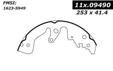 Drum Brake Shoe CE 111.09490