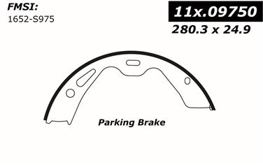 Parking Brake Shoe CE 111.09750