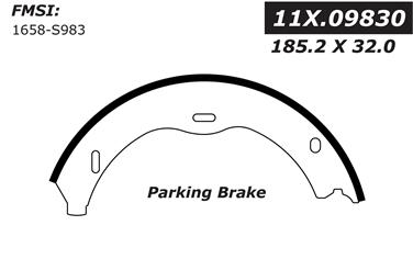 Parking Brake Shoe CE 111.09830