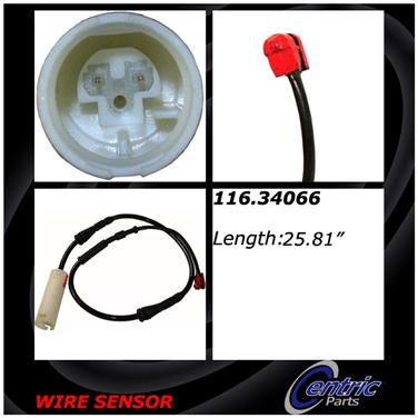 Disc Brake Pad Wear Sensor CE 116.34066