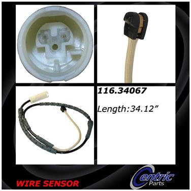 Disc Brake Pad Wear Sensor CE 116.34067