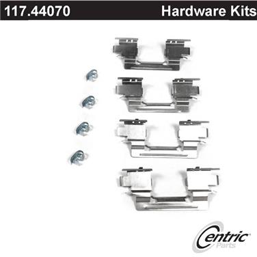 2010 Toyota Sienna Disc Brake Hardware Kit CE 117.44070