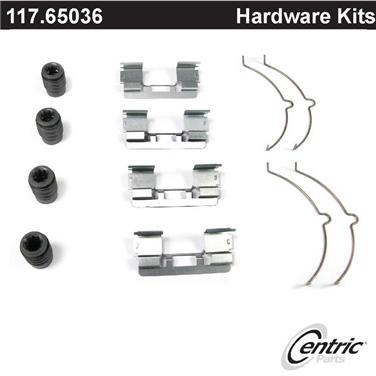 2009 Ford F-150 Disc Brake Hardware Kit CE 117.65036