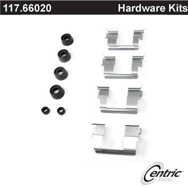 2004 Chevrolet Colorado Disc Brake Hardware Kit CE 117.66020