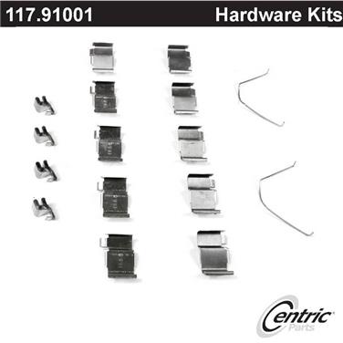 2014 Toyota FJ Cruiser Disc Brake Hardware Kit CE 117.91001