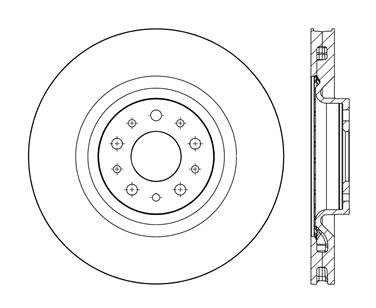 Disc Brake Rotor CE 120.04006