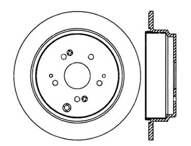 Disc Brake Rotor CE 120.40063CRY