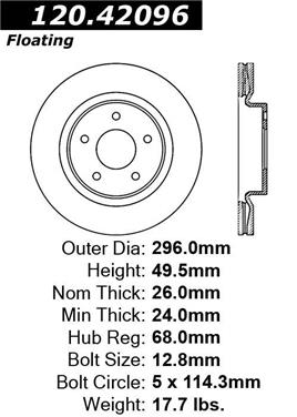 Minimum Rotor Thickness Chart Nissan Altima