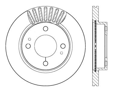 Disc Brake Rotor CE 120.46079