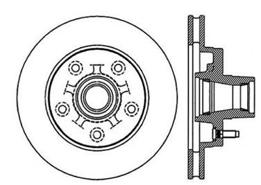 Disc Brake Rotor CE 120.62013CRY