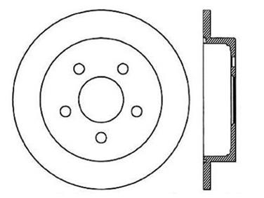 Disc Brake Rotor CE 120.62058CRY