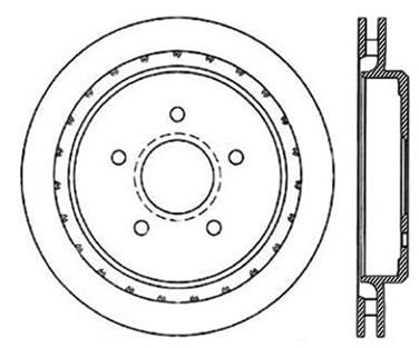 Disc Brake Rotor CE 120.62061CRY