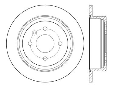 Disc Brake Rotor CE 120.62143