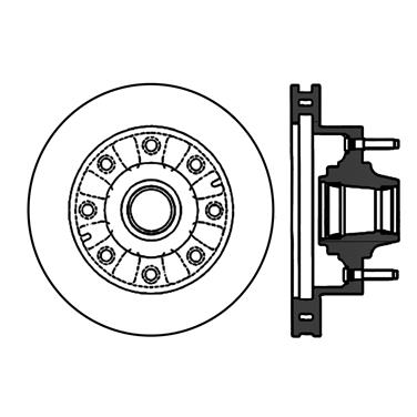 Disc Brake Rotor CE 120.65104