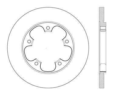 Disc Brake Rotor CE 120.65145