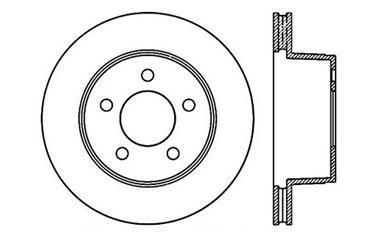 Disc Brake Rotor CE 120.67022CRY