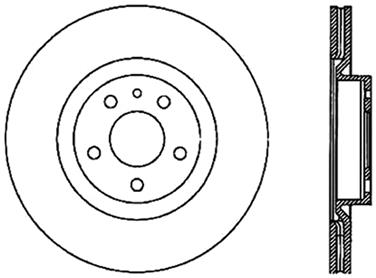 Disc Brake Rotor CE 121.02006