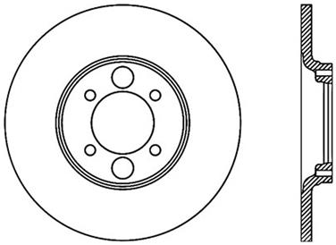 Disc Brake Rotor CE 121.20000