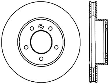 Disc Brake Rotor CE 121.20009