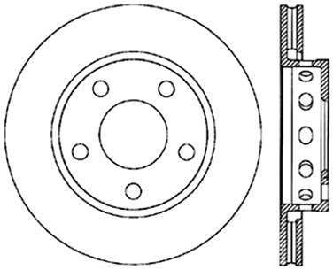 Disc Brake Rotor CE 121.33067