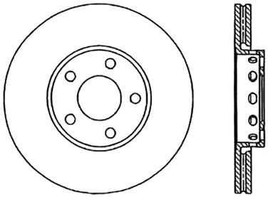 Disc Brake Rotor CE 121.33072